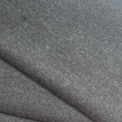 Dark Grey Marl Ponte Knit, Viscose-Nylon, 400 gsm, 160 cm, ref EF-255043