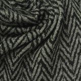 Black Chevron Jacquard, Poly-Viscose — photo 1
