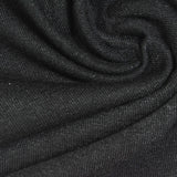 Dark Grey Heathered-Marl French Terry, Poly-Viscose, 330 gsm — photo 1