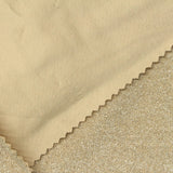 Polyester Metallic Stretch French Terry Fabric, 180 gsm — Khaki — photo 1