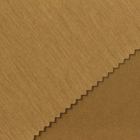 Polyester Tencel Lyocell Stretch Scuba Knit Fabric, 250 gsm, 165 cm — Khaki, ref EF-264695