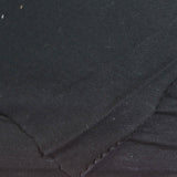 Cotton Polyester Jersey Knit Fabric, 140 gsm, 160 cm — Black — photo 1
