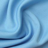 100% Polyester Interlock Knit Fabric, 285 gsm, 170 cm — Blue — photo 1