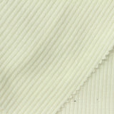 Brushed Polyester Viscose Stretch Knit Fabric, 230 gsm — White — photo 1