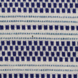 Blue Checks Knit, Poly-Viscose — photo 1