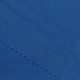 Polyester Stretch Piqué Knit Fabric, 305 gsm, 165 cm — Blue — photo 1