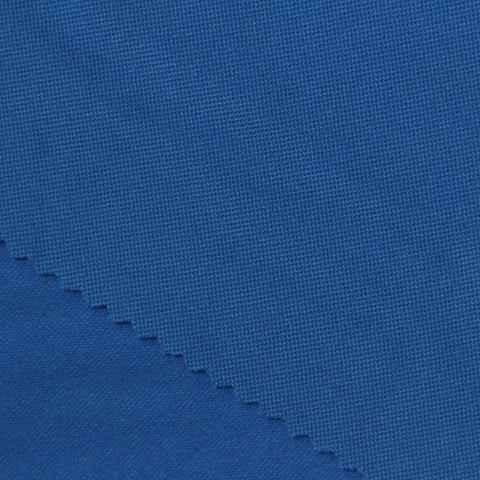Polyester Stretch Piqué Knit Fabric, 305 gsm, 165 cm — Blue