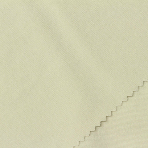 Polyester Cotton Ponte Knit Fabric, 185 gsm, 165 cm — Khaki