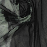 White Abstract Mesh, Polyester — photo 1