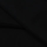 Brushed Polyester Woven Fabric, 125 gsm — Black, ref EF-232412 — photo 1