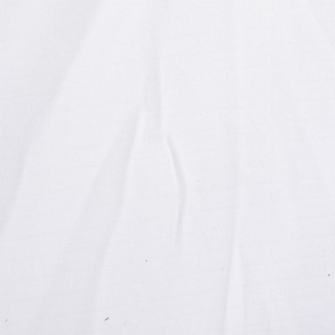 Striped Polyester Stretch Scuba Knit Fabric, 240 gsm, 160 cm — White