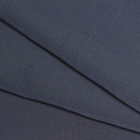 Cotton Polyester Woven Fabric, 195 gsm, 147 cm — Navy