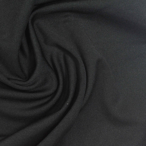 Polyester Stretch Sateen Fabric, 200 gsm, 159 cm — Grey