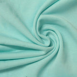 Polyester Stretch French Terry Fabric, 260 gsm, 165 cm — Green — photo 1