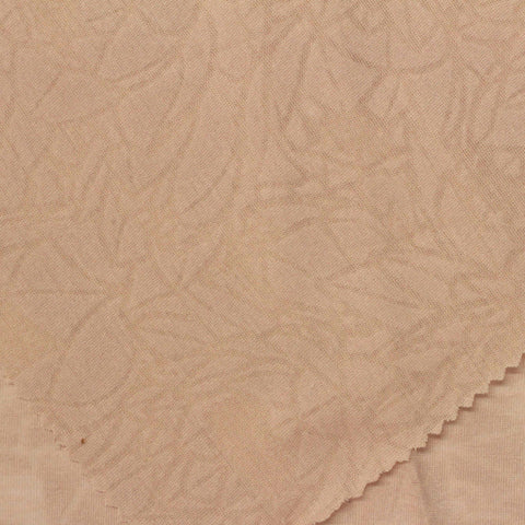Light Brown Tone-on-Tone Jacquard