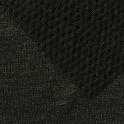 Dark Green Heather Chunky Knit, Polyester