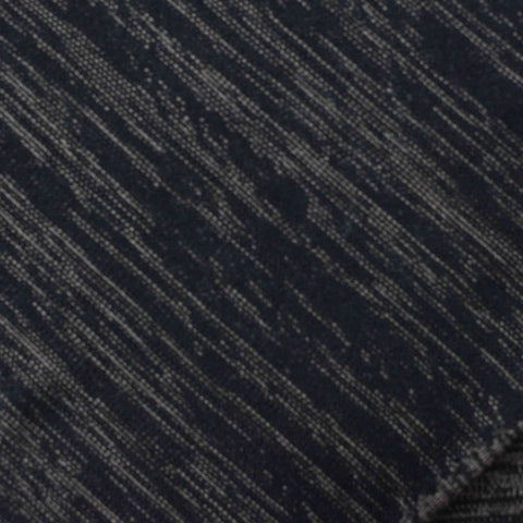 Dark Grey Marl Chunky Knit, Viscose-Poly, 289 gsm