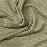 Khaki Dash Jersey Knit, Polyester — photo 1