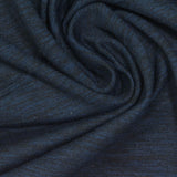Dark Blue Marl Jersey Knit, Polyester, 180 gsm — photo 1