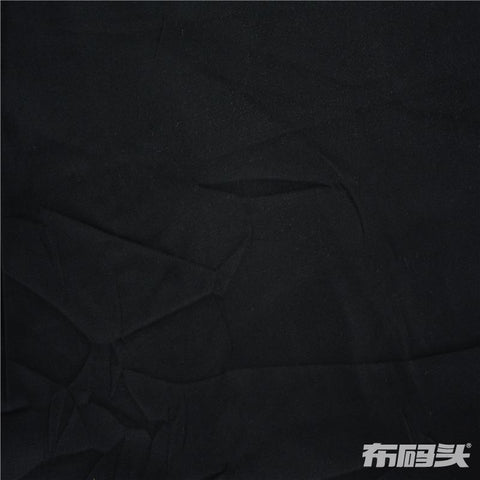 100% Cotton Woven Fabric, 171 gsm — Black