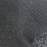 Dark Grey Marl Rib Knit, Polyester, 470 gsm — photo 1