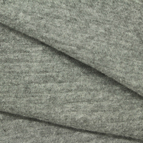 Heathered Grey Marl Jacquard, Poly-Cotton