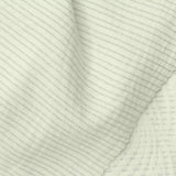 Off-White Textured-Dash Pointelle Knit, Polyester — photo 1
