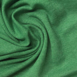 Green Marl Rib Knit, Cotton-Poly, 230 gsm — photo 1
