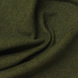 Dark Olive Marl Piqué Knit, Poly-Cotton — photo 1
