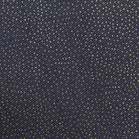 Cotton Polyester Denim Fabric, 216 gsm, 165 cm — Navy