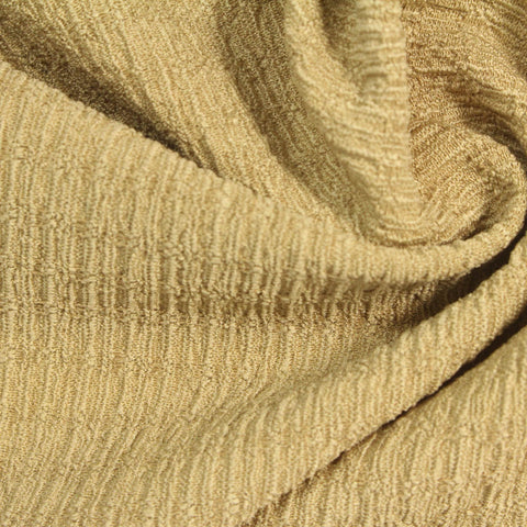 Polyester Stretch Crepe Fabric, 180 gsm, 170 cm — Khaki