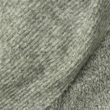 Heathered Grey Marl Rib Knit, Poly-Viscose, 185 gsm, 160 cm — photo 1