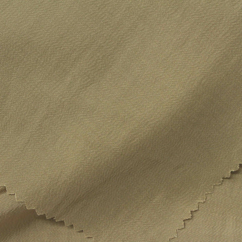 Khaki Textured Woven, Poly-Viscose