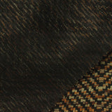 Black Geometric Interlock Knit, Polyester, 185 gsm — photo 1