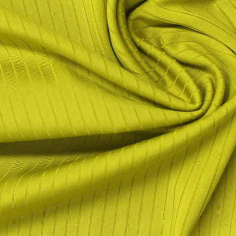 Lime Rib Knit, Poly-Spandex
