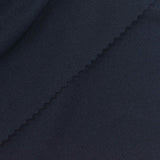 Polyester Stretch ITY Knit Fabric, 240 gsm, 160 cm — Navy — photo 1