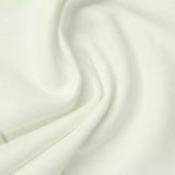 Cotton Polyester Piqué Knit Fabric, 285 gsm, 165 cm — White — photo 1
