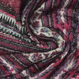 Pink Chevron Jacquard, Polyester, 137 gsm — photo 1