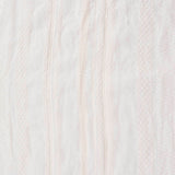 White Stripes Jacquard, Viscose — photo 1
