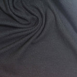 Viscose Stretch Rib Knit Fabric, 240 gsm, 110 cm — Grey — photo 1