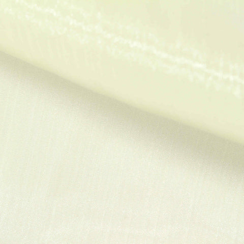 100% Polyester Organza Fabric, 55 gsm, 150 cm — White, ref EF-252494