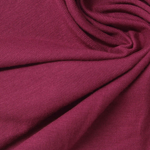 Viscose Stretch Jersey Knit Fabric, 270 gsm, 148 cm — Pink