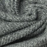 Heather Grey Marl Waffle Knit, Polyester — photo 1