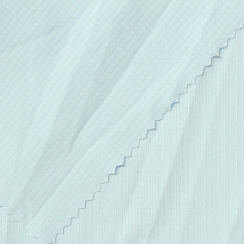 Polyester Stretch Interlock Knit Fabric, 180 gsm, 175 cm — Blue