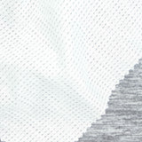 Grey Marl Birdseye Knit, Polyester — photo 1