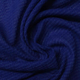 Waffle Knit Fabric, 75 gsm, 150 cm — Navy — photo 1