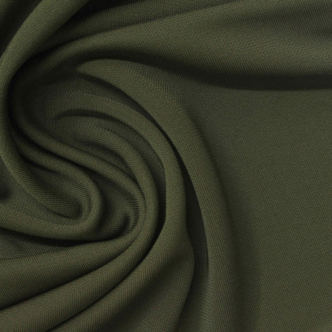 Viscose Stretch Interlock Knit Fabric, 280 gsm, 155 cm — Green, ref EF-271478