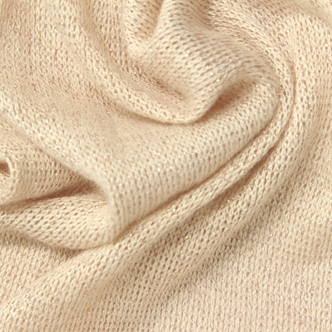 Viscose Jersey Knit Fabric, 140 gsm, 160 cm — Beige