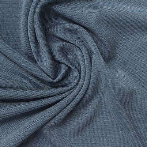 Viscose Polyester Jersey Knit Fabric, 170 gsm, 170 cm — Blue