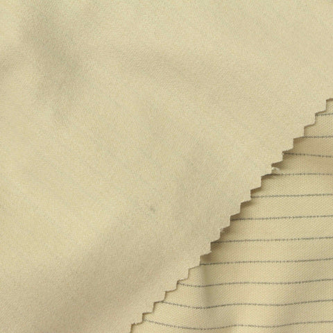 Grey Horizontal-Stripe Interlock Knit, Polyester